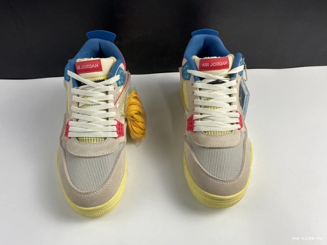 Chep Onekick Retro 4 Union DC9533-800 Jordan Guava Air Ice 0811